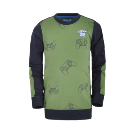 Legends22-Boys Sweater Lincoln-Cactus Green