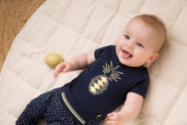 Dirkje-Meisjes babypakje 2 pce trousers-Navy