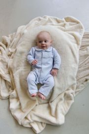 Klein Baby-1 pce babypakje zonder voetjes-Blauw