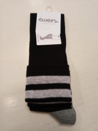 Ewers -Meisjes sokken-Kniekousen zwart-Zwart