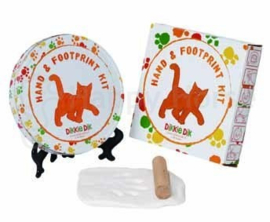 Happy Horse-Hand en voet print Kit Dikkie Dik- Wit