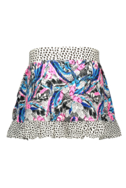 B.Nosy-Girls skirt with contrast ruffle-Fash feathers