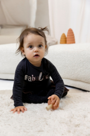 Dirkje-Meisjes T-shirt ls-Grijs