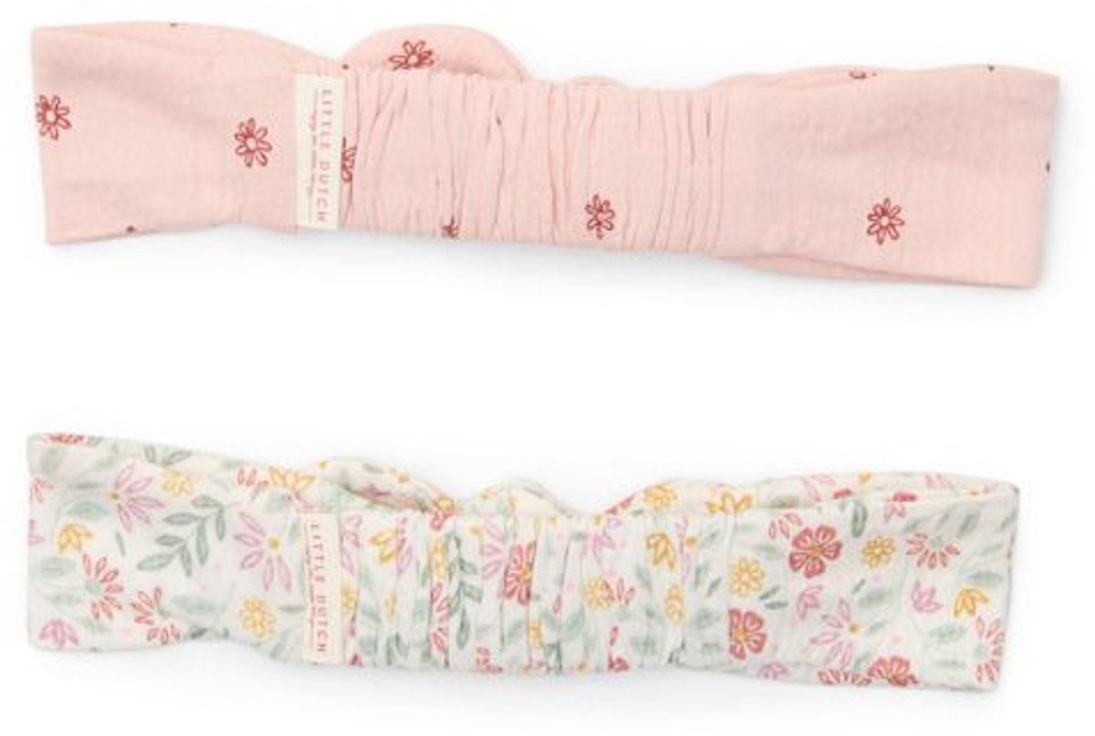 Little Dutch Set van 2 haarbanden-pink