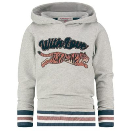 Vingino-Meisjes Hoody  Nirle- 910- Grijs