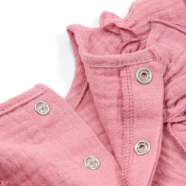 Little Dutch -Jurk roze met broekje Pink Blush