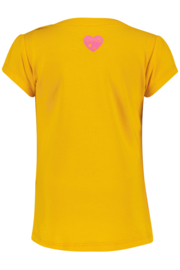 4President-Meisjes t-shirt Clara-Mango Geel