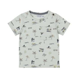 Dirkje-Jongens T-shirt Korte mouw- Blauw