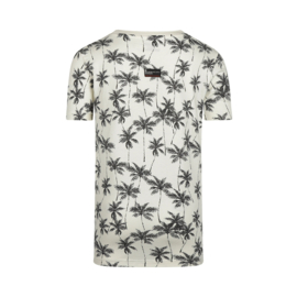 No Way Monday-Jongens  T-shirt ss-Wit