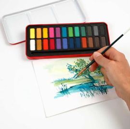 Colortime-Aquarelverf set-multicolor