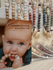Chewies & More-Clip Silicone Beads-diverse basis kleuren