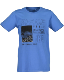 Blue Seven-Boys knitted T-Shirt-Blue Orig
