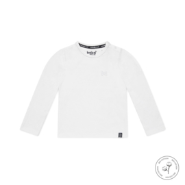 Koko Noko-Boys Nate Tshirt ls Bio Cotton-White