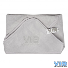 VIB-Unisex Badcape VIB -Grey-Silver