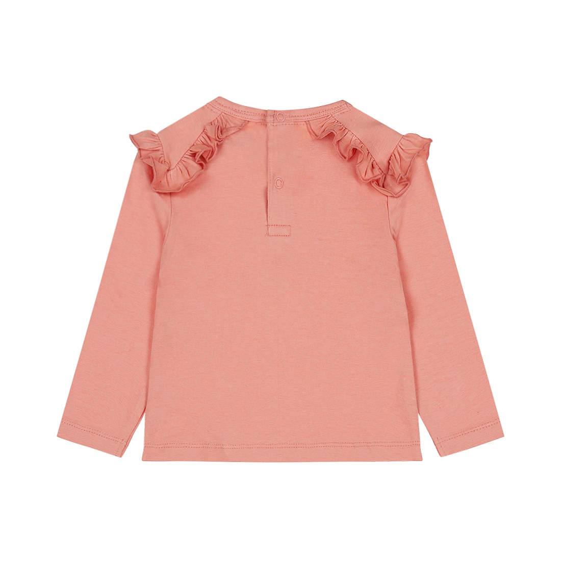 Dirkje-Meisjes T-shirt ls-Roze