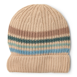 Little Dutch-Jongens gebreide muts-Taupe
