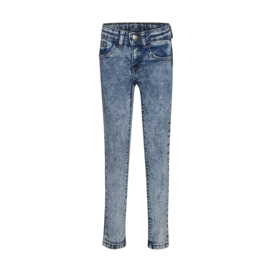 Dutch Dream Denim-Meisjes jeans broek- Chora-Midden blauw