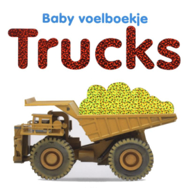 CBC-Baby voelboekje Trucks-White