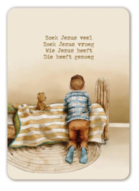 7401 - Zoek Jezus veel (jongen)