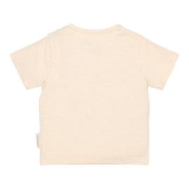 Little Dutch -T-shirt korte mouw zand Sand Melee
