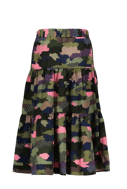 B.Nosy-Girls 3-layer maxi skirt with warrior ao-warrior ao