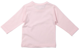 Dirkje-Girls Basic Shirt l.m.- Light Pink