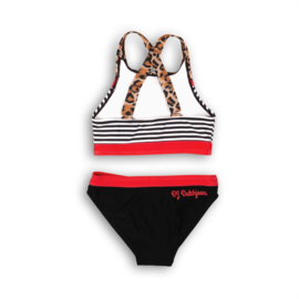 DJ Dutch jeans-Girls Bikini- Brown-beige + black