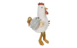 Little Dutch-Activiteitenknuffel kip 25cm Little Farm-Meerdere kleuren