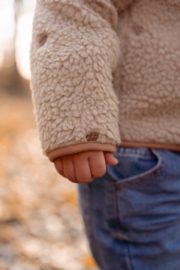 Little Dutch -Jongens Teddy vest-Taupe