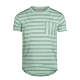 Koko Noko-Jongens T-shirt lange rug- Mint