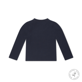 Koko Noko-Boys Nate Tshirt ls Bio Cotton-Navy