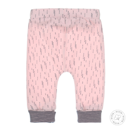 Dirkje-Baby Meisjes broek Bio Cotton-Licht roze