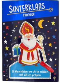 CW-Sinterklaas prikblok-Multi Color
