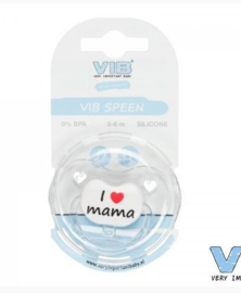 VIB-Speen Tr- I Love mama-White