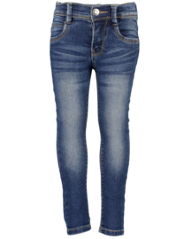 Blue Seven-Kids meisjes jeans broek-NOS -Donker blauw