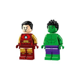 LEGO-Super Heroes Iron man met motor en de hulk-76287