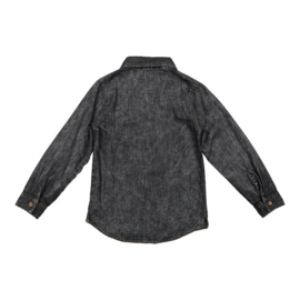 DJ DutchJeans-Jongens Blouse-Zwart