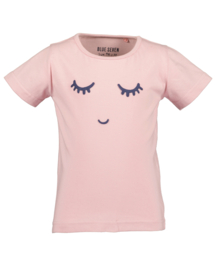 Blue Seven-Kids Girls knitted T-shirt-Rose orig