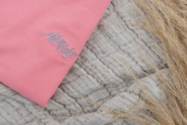 Koko Noko-Meisjes T-shirt ss Noemi  Bio Cotton-Bright pink