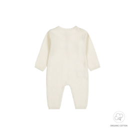 Dirkje-babypakje 1pce organic cotton-Gebroken wit