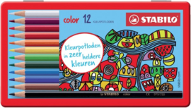 Kleurpotloden STABILO Color 979 blik à 12 kleuren