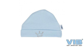 VIB-Boys Muts Rond Kroontje-Light blue