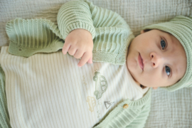 Petite Maison-  Kai T-shirt s/sl met borstprint-AOP Stripe