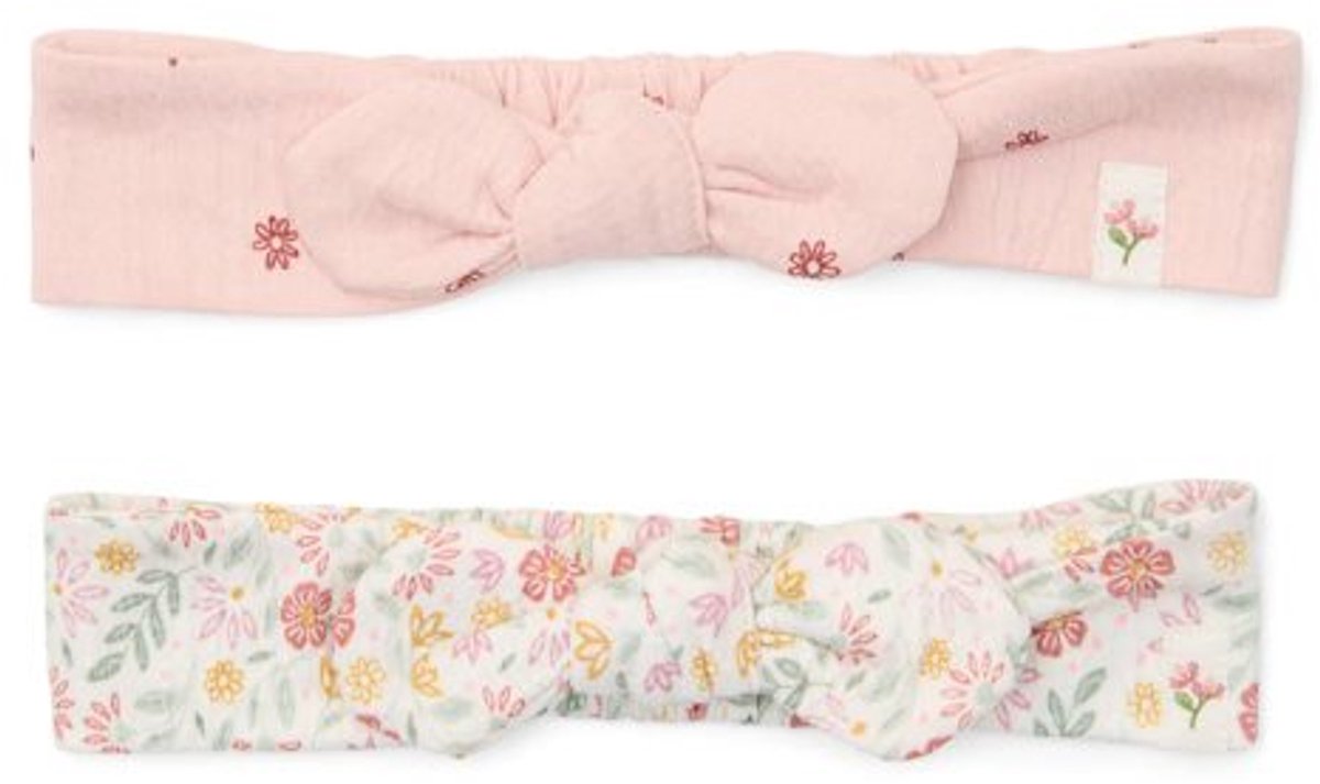 Little Dutch Set van 2 haarbanden-pink