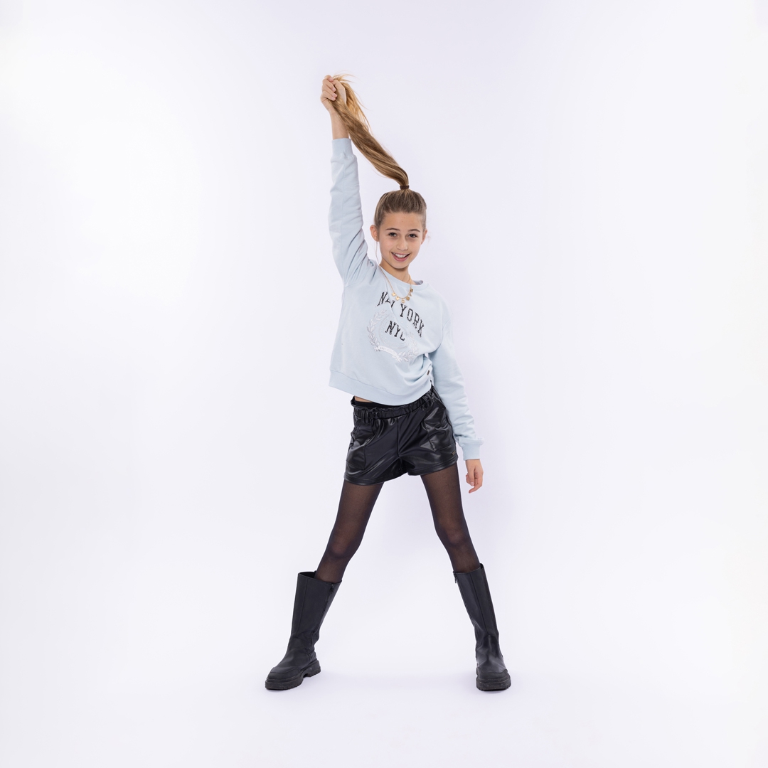 No Way Monday-Meisjes Sweater-Blue
