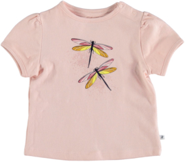 Ducky Beau-Meisjes t-shirt-Chintz roze