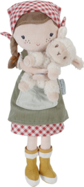 Little Dutch - Knuffelpop Boerin Rosa - 35 cm-Green