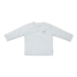 Little Dutch - T-shirt overslag lange mouw- Baby Blue