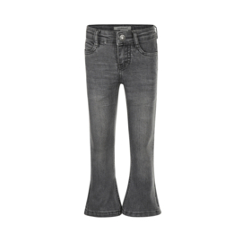 Koko Noko-Meisjes Jeans flair-Grijze jeans