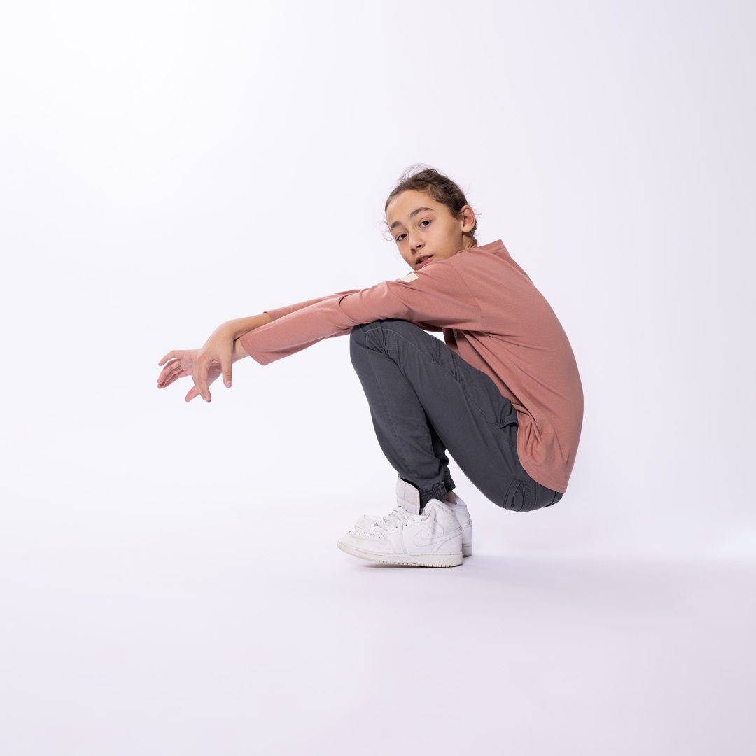 No Way Monday-Jongens Broek-Anthracite